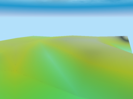 Low resolution landscape