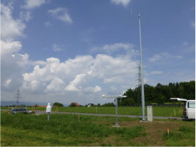 Figure 1: Weather station in Cham, Switzerland