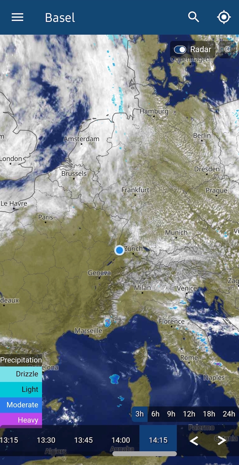 Clima & Radar - Previsão do tempo para iOS e Android