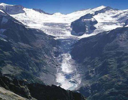 Trift Glacier, 2003<br />Picture: F. Funk-Salamí