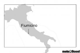 Lage Küstengebiet Italien (Fiumicino)