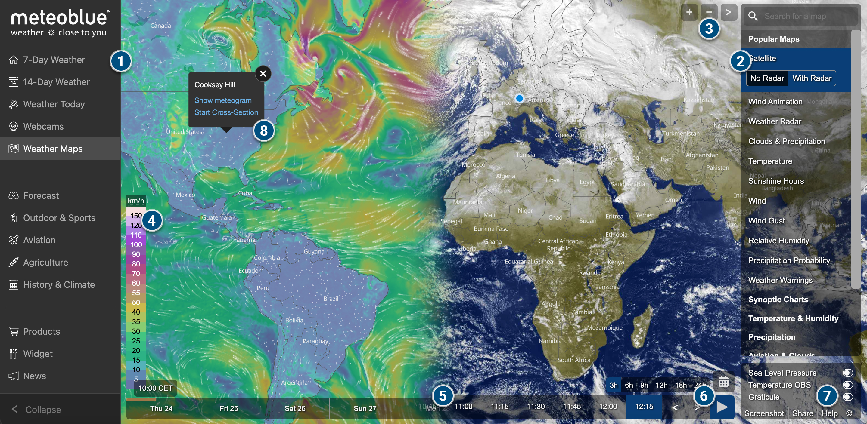 Weather Maps - meteoblue