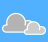 Stratocumulus cloud pictogram (2)