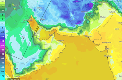 General climate zones - meteoblue